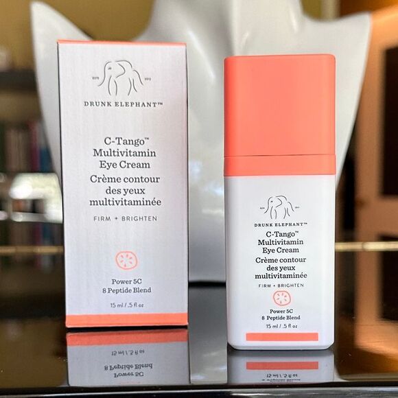 NIB Drunk Elephant C-Tango Multivitamin Eye Cream Peptides Vitamin C Firming - Picture 2 of 11